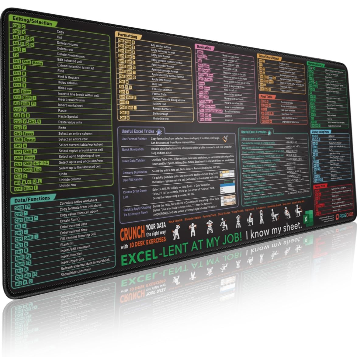 Excel mouse pad - QuickSheet™