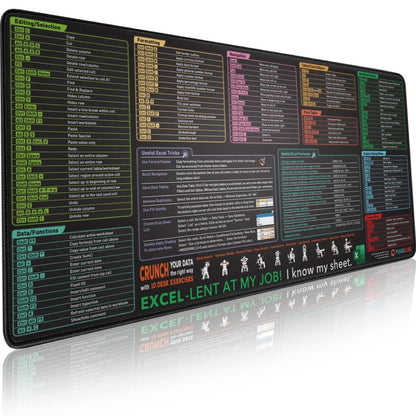 Excel mouse pad - QuickSheet™
