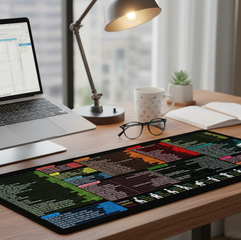 Excel mouse pad - QuickSheet™