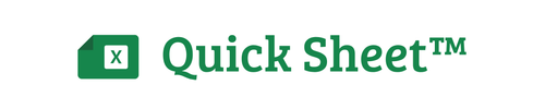Quick Sheet