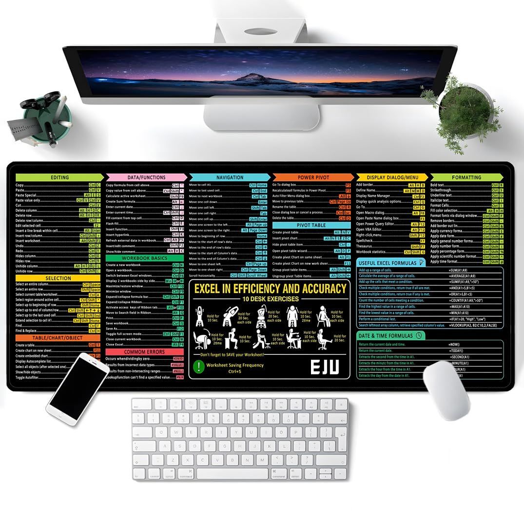 Excel mouse pad - QuickSheet™