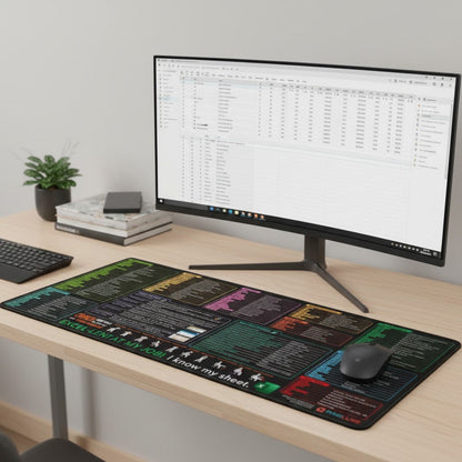 Excel mouse pad - QuickSheet™